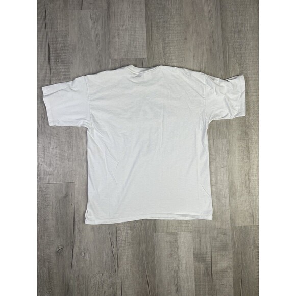 VTG 90s Circus Astroworld White SS Travis Scott  T-shirt XL  Grunge Emo Goth O - Picture 9 of 9